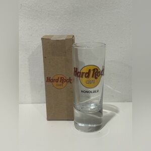 Hard Rock Cafe Honolulu Shot Glass - Clear